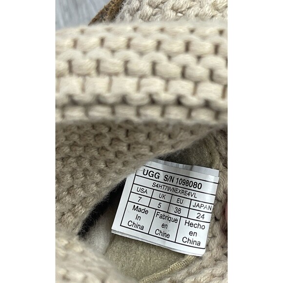 Women's UGG Purl Strap Boot Chestnut Size 7 #1098080 Winter Fall Cozy Warm S - Picture 5 of 8